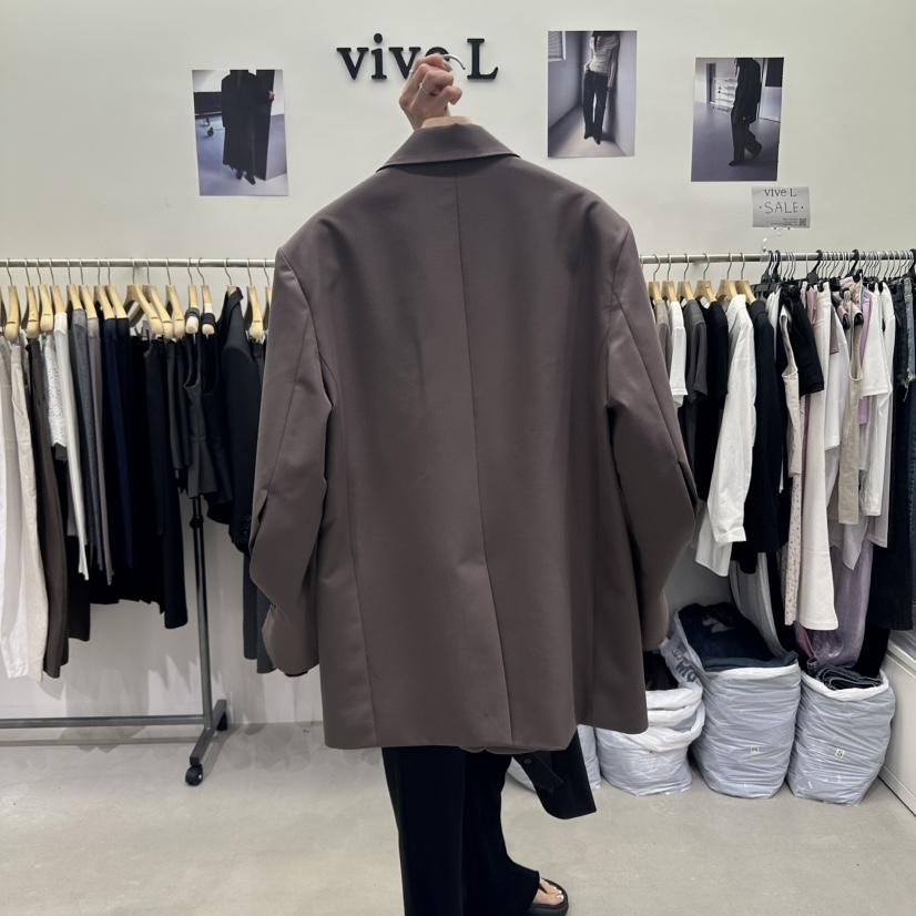VIVEL東大門㊣直郵女士新品25秋冬熱賣真品推薦職業時尚夾克VIVEL夾克