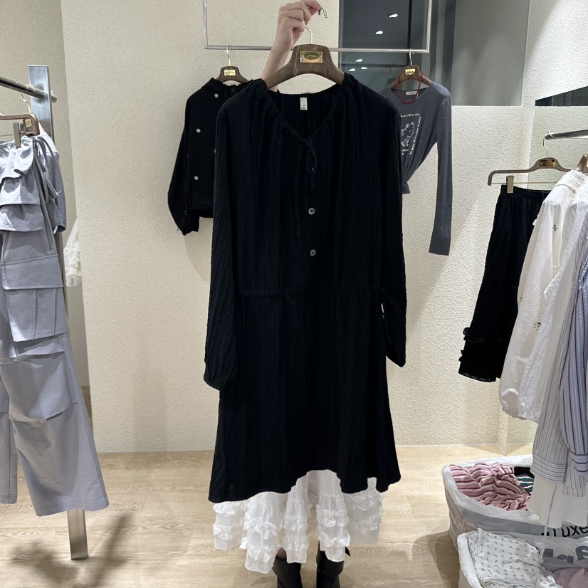 HOME GROUND韓國直郵㊣女士新品25秋冬休閑熱賣推薦連衣裙HOME GROUND連衣裙圖色2
