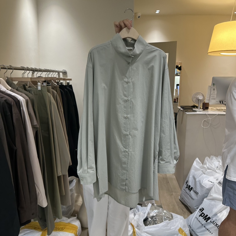 GARDEN韓國代購㊣女士新品時尚人氣職業25秋冬襯衫蕾絲衫高領GARDEN襯衫/蕾絲衫圖色2