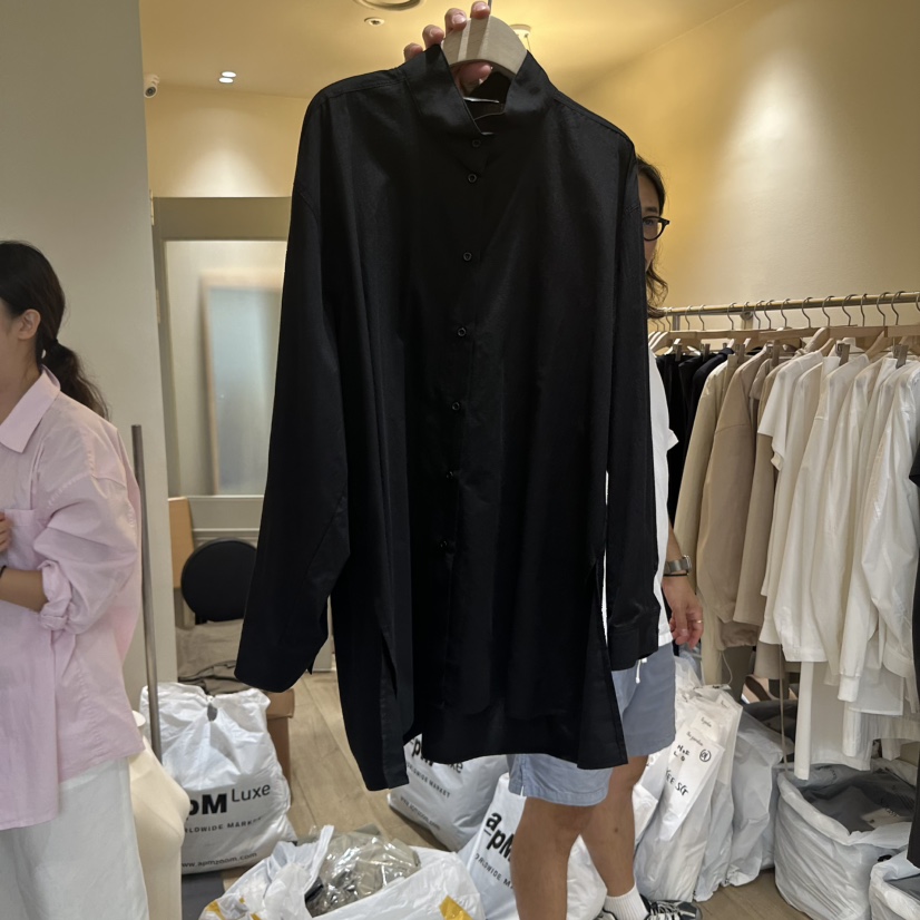 GARDEN韓國代購㊣女士新品時尚人氣職業25秋冬襯衫蕾絲衫高領GARDEN襯衫/蕾絲衫圖色3