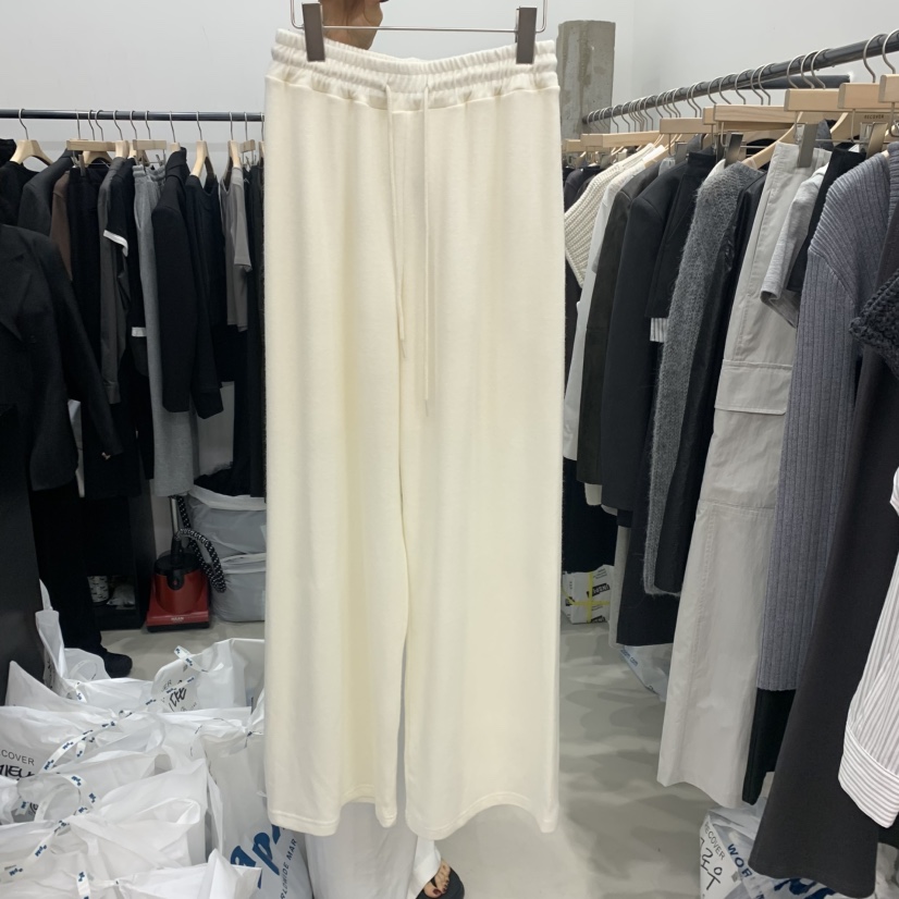 RECOVER東大門㊣直郵女裝新品25秋冬真品熱賣休閑休閑褲羊毛RECOVER/MOMENT休閑褲