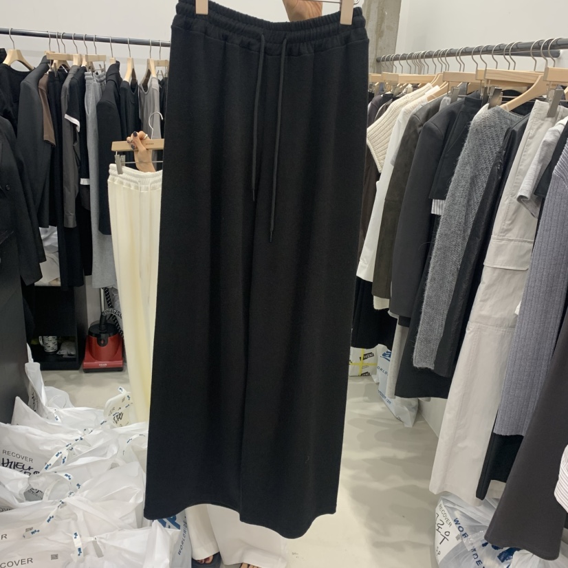 RECOVER東大門㊣直郵女裝新品25秋冬真品熱賣休閑休閑褲羊毛RECOVER/MOMENT休閑褲圖色3