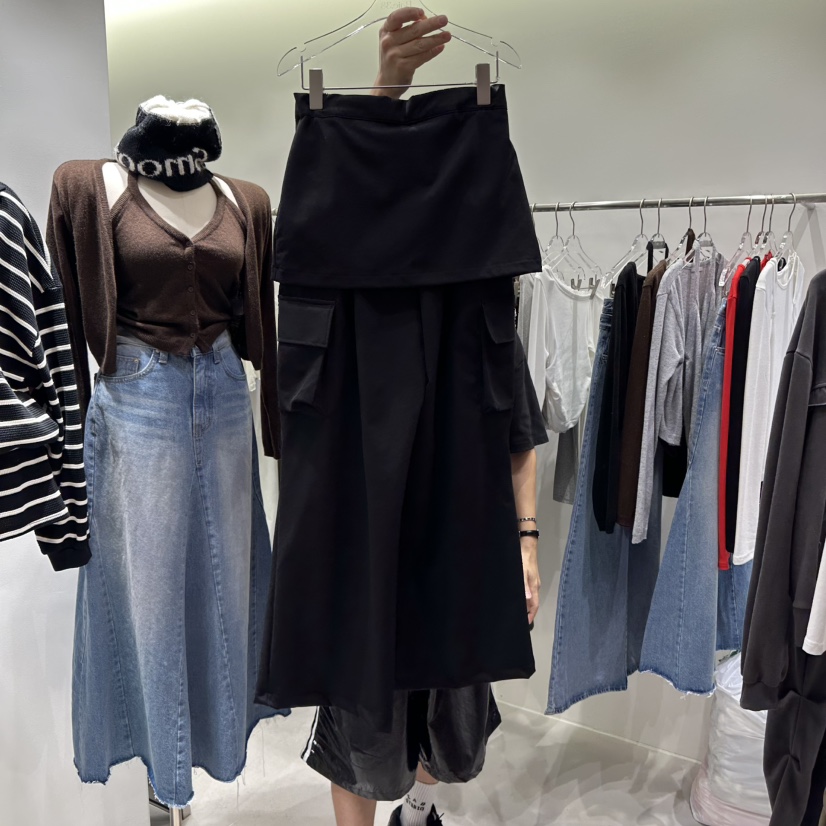 BAIE.38韓國代購㊣女士新品25秋冬真品人氣熱賣時尚推薦裙褲BAIE.38裙褲