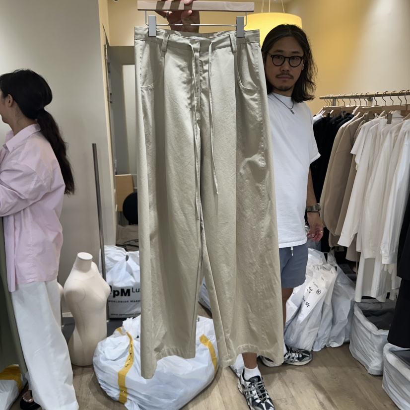 GARDEN韓國代購㊣女士新款25秋冬休閑推薦時尚熱賣休閑褲寬松GARDEN休閑褲圖色2