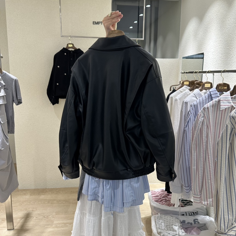 HOME GROUND韓國直郵㊣女士新款熱賣時尚休閑夾克不含內搭HOME GROUND夾克