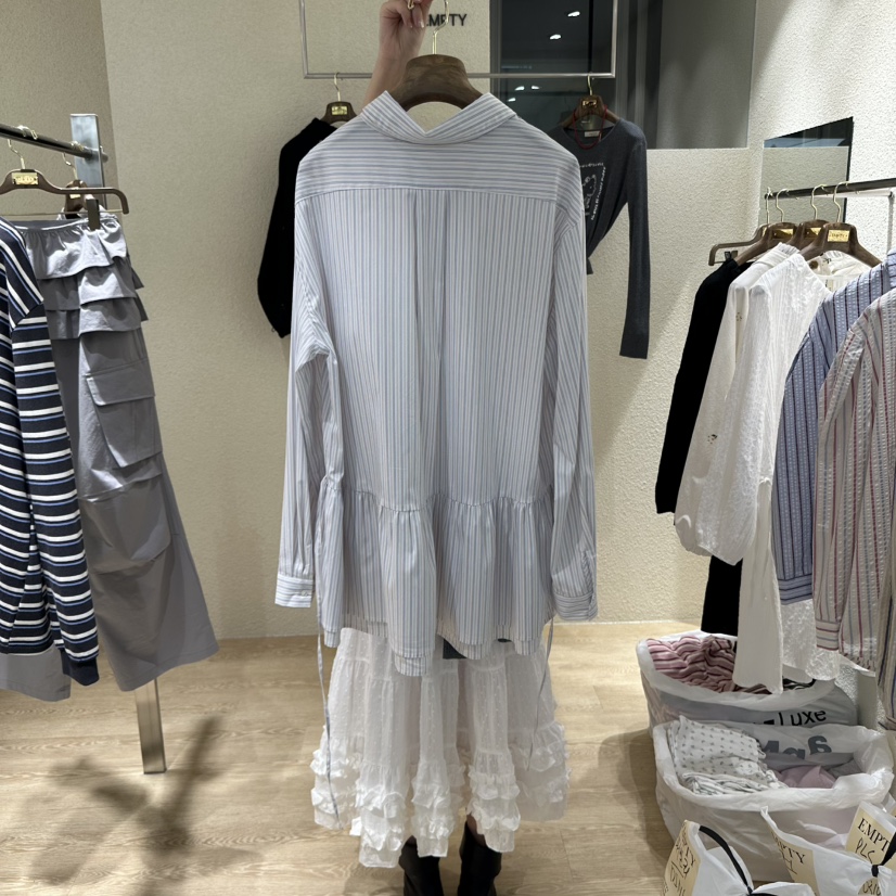 HOME GROUND東大門㊣實拍女士新品職業休閑時尚襯衫蕾絲衫HOME GROUND襯衫/蕾絲衫