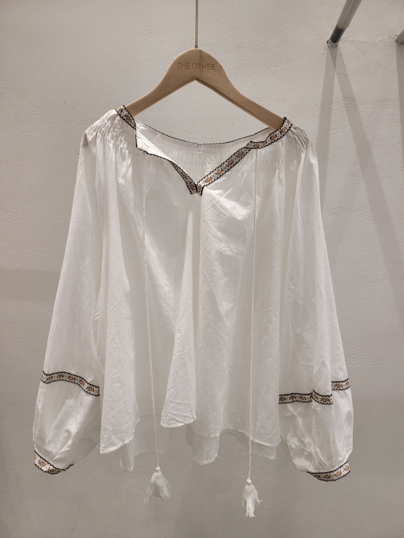 THE OTHER東大門㊣實拍女士新品休閑時尚人氣熱賣襯衫蕾絲衫THE OTHER襯衫/蕾絲衫