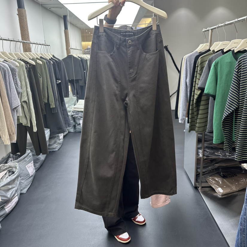 BANUL韓國代購㊣女士新品真品推薦時尚人氣休閑熱賣25秋冬休閑褲BANUL休閑褲圖色4