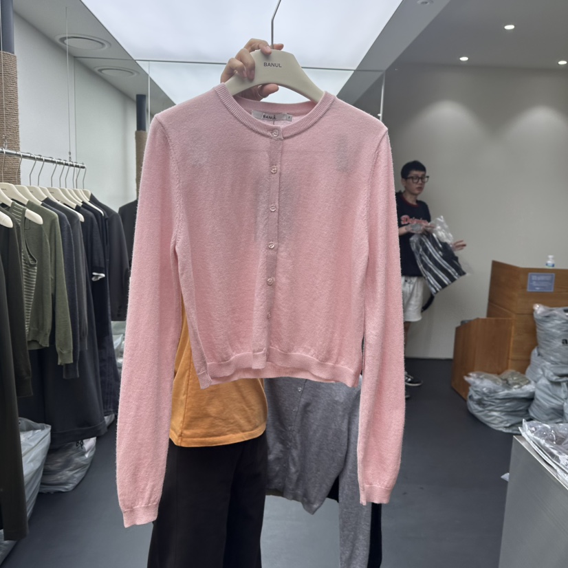 BANUL東大門㊣代購女裝新品真品推薦休閑時尚人氣針織衫開衫BANUL針織衫