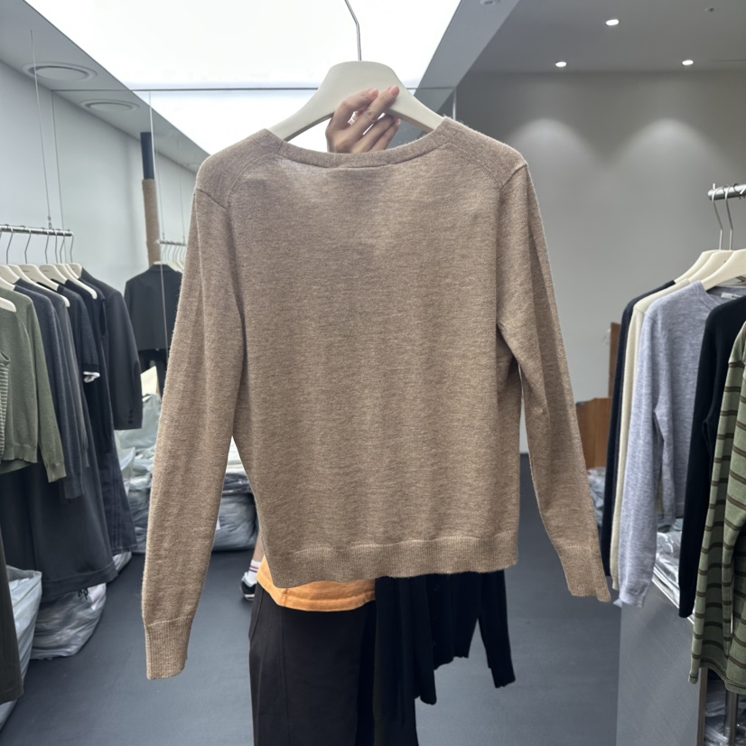 BANUL東大門㊣直郵女士新品真品時尚人氣針織衫V領修身開衫BANUL針織衫