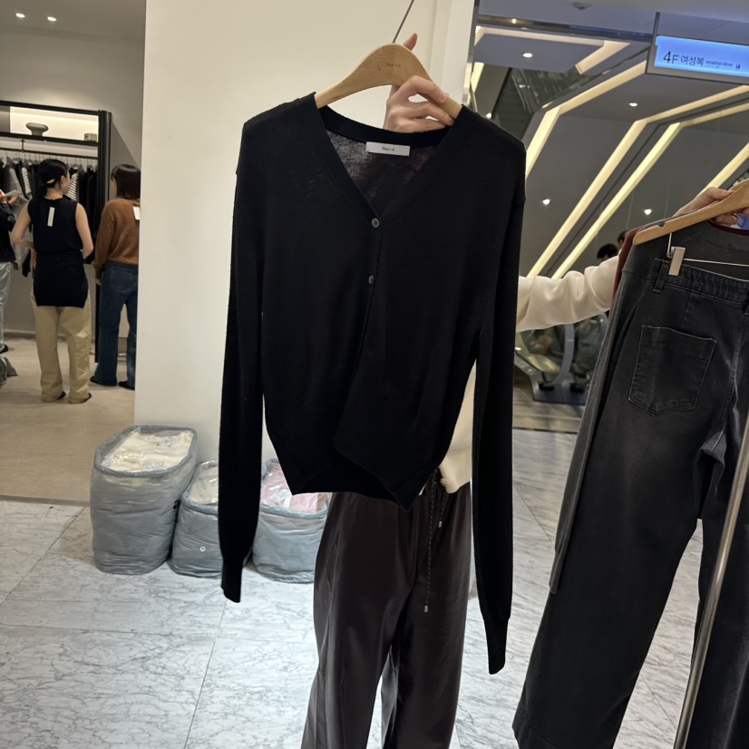 BLUEI-D東大門㊣直郵女裝新品職業休閑推薦25秋冬熱賣針織衫Blue i-d針織衫圖色3