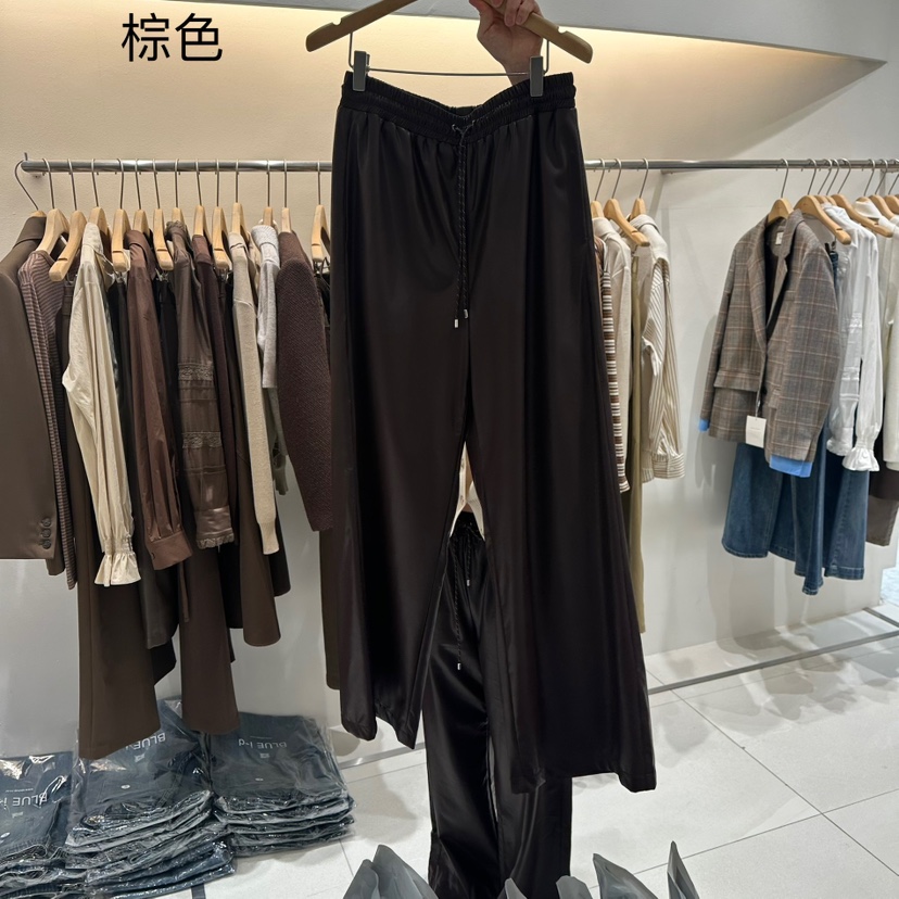 BLUEI-D東大門㊣直郵女士新品25秋冬時尚休閑人氣職業休閑褲Blue i-d休閑褲圖色2