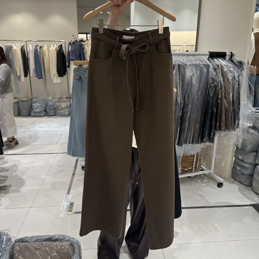 BLUEI-D東大門㊣實拍女裝新品真品時尚25秋冬熱賣人氣休閑褲Blue i-d休閑褲