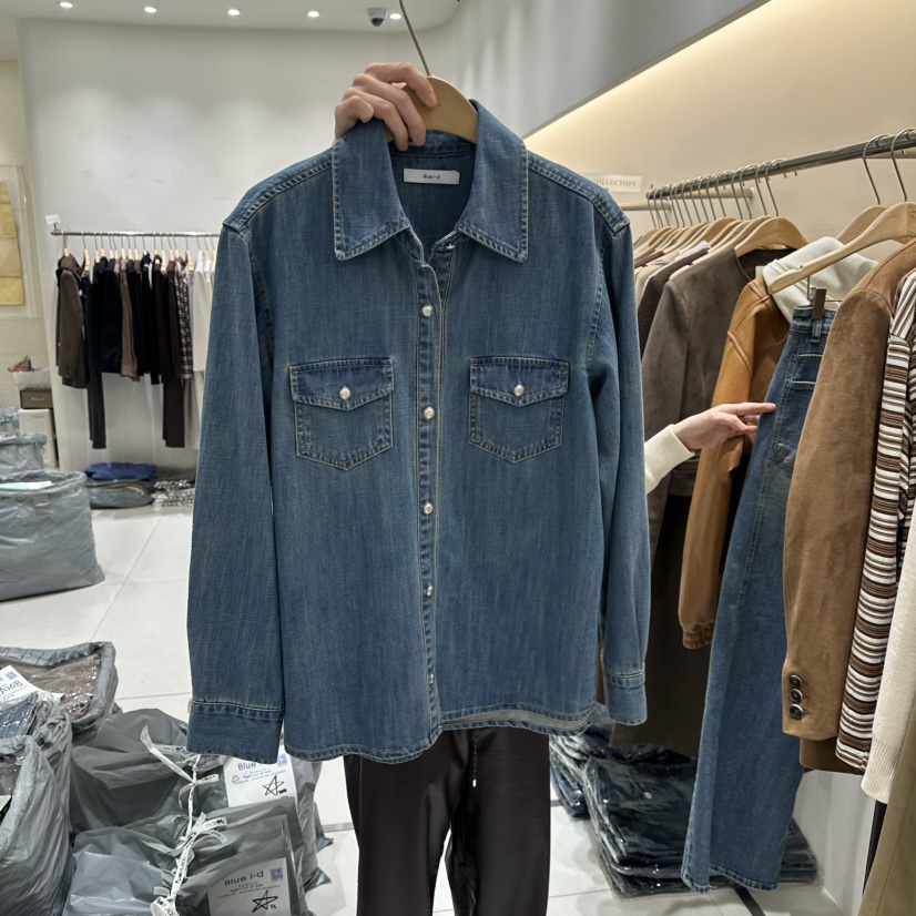 BLUEI-D東大門㊣實拍女裝新款職業休閑時尚人氣熱賣25秋冬夾克Blue i-d夾克