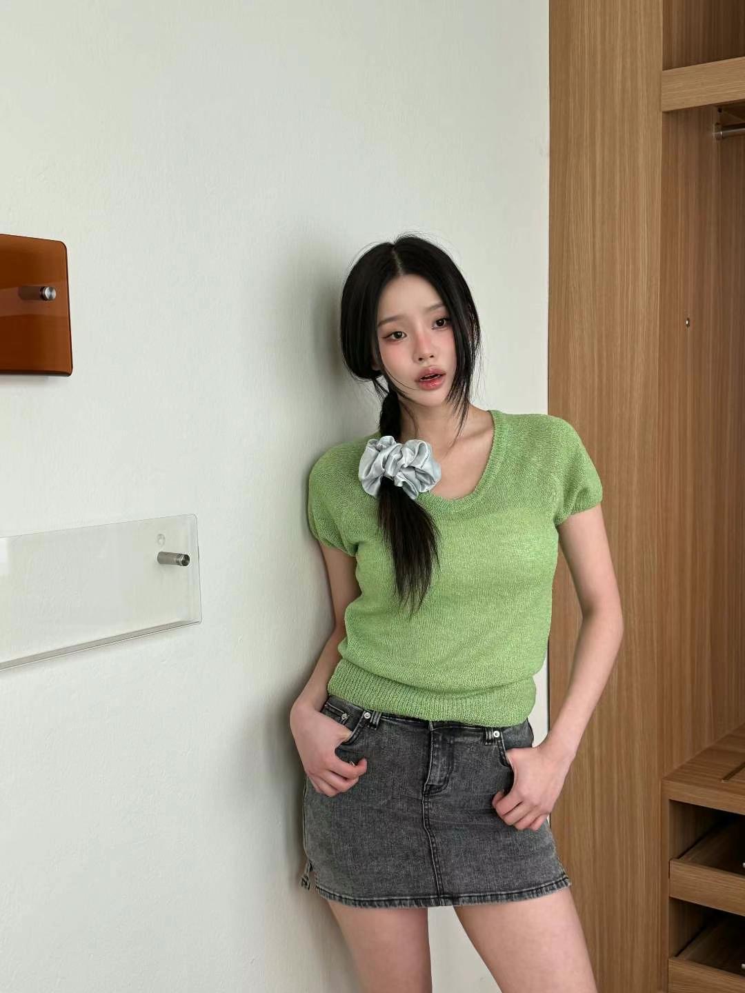 ANNE東大門㊣代購女士新款人氣休閑職業真品熱賣25秋冬針織衫ANNE針織衫圖色2