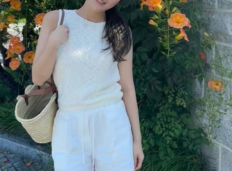ANNE東大門㊣代購女士新品時尚推薦休閑人氣職業針織衫純棉ANNE針織衫圖色2