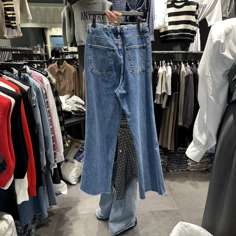 LONE STAR東大門㊣代購女裝新款時尚真品職業休閑推薦牛仔褲LONE STAR牛仔褲