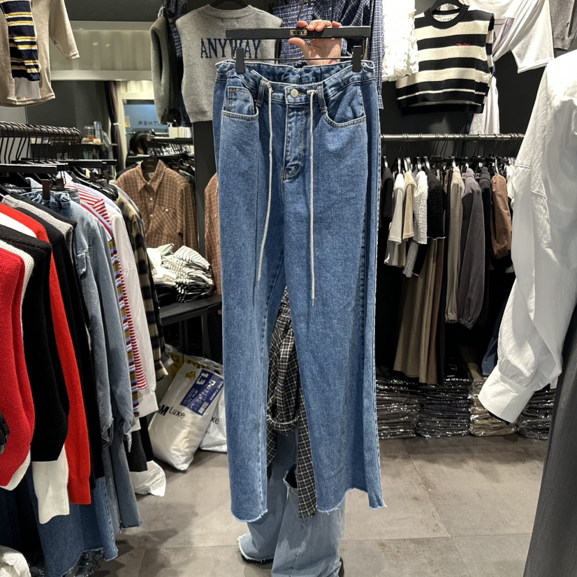 LONE STAR東大門㊣代購女裝新款時尚真品職業休閑推薦牛仔褲LONE STAR牛仔褲