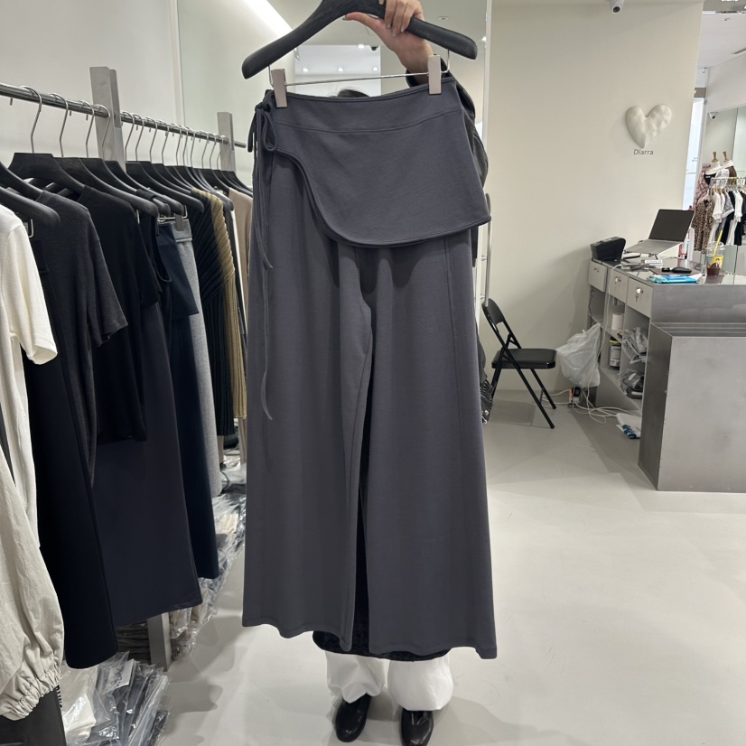 DIARRA韓國代購㊣女士新款真品熱賣25秋冬休閑職業推薦裙褲DIARRA裙褲