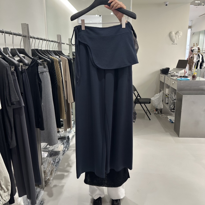 DIARRA韓國代購㊣女士新款真品熱賣25秋冬休閑職業推薦裙褲DIARRA裙褲圖色2
