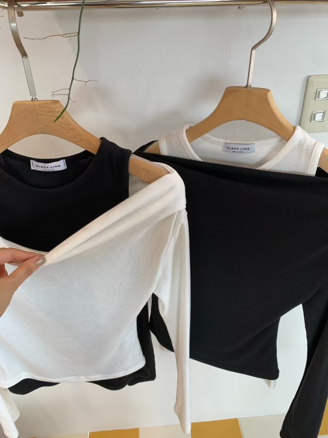 BLACK LINE東大門㊣代購女裝新品職業人氣25秋冬休閑推薦套裝BLACK LINE套裝