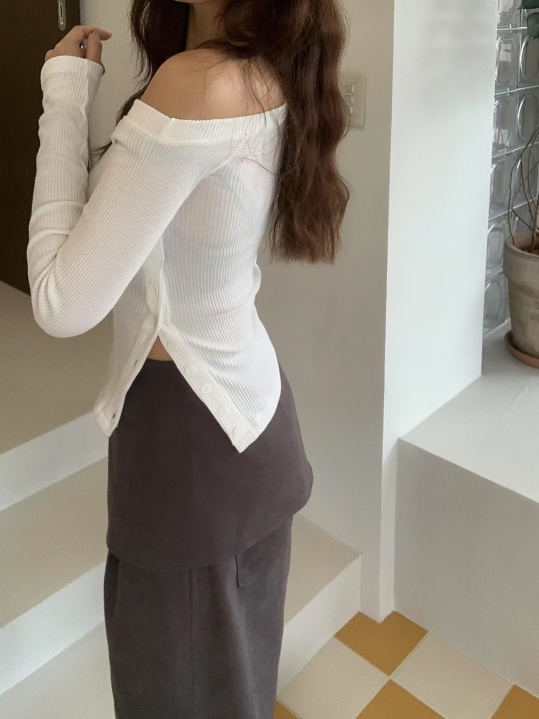 BLACK LINE韓國代購㊣女裝新品熱賣真品休閑人氣25秋冬針織衫BLACK LINE針織衫
