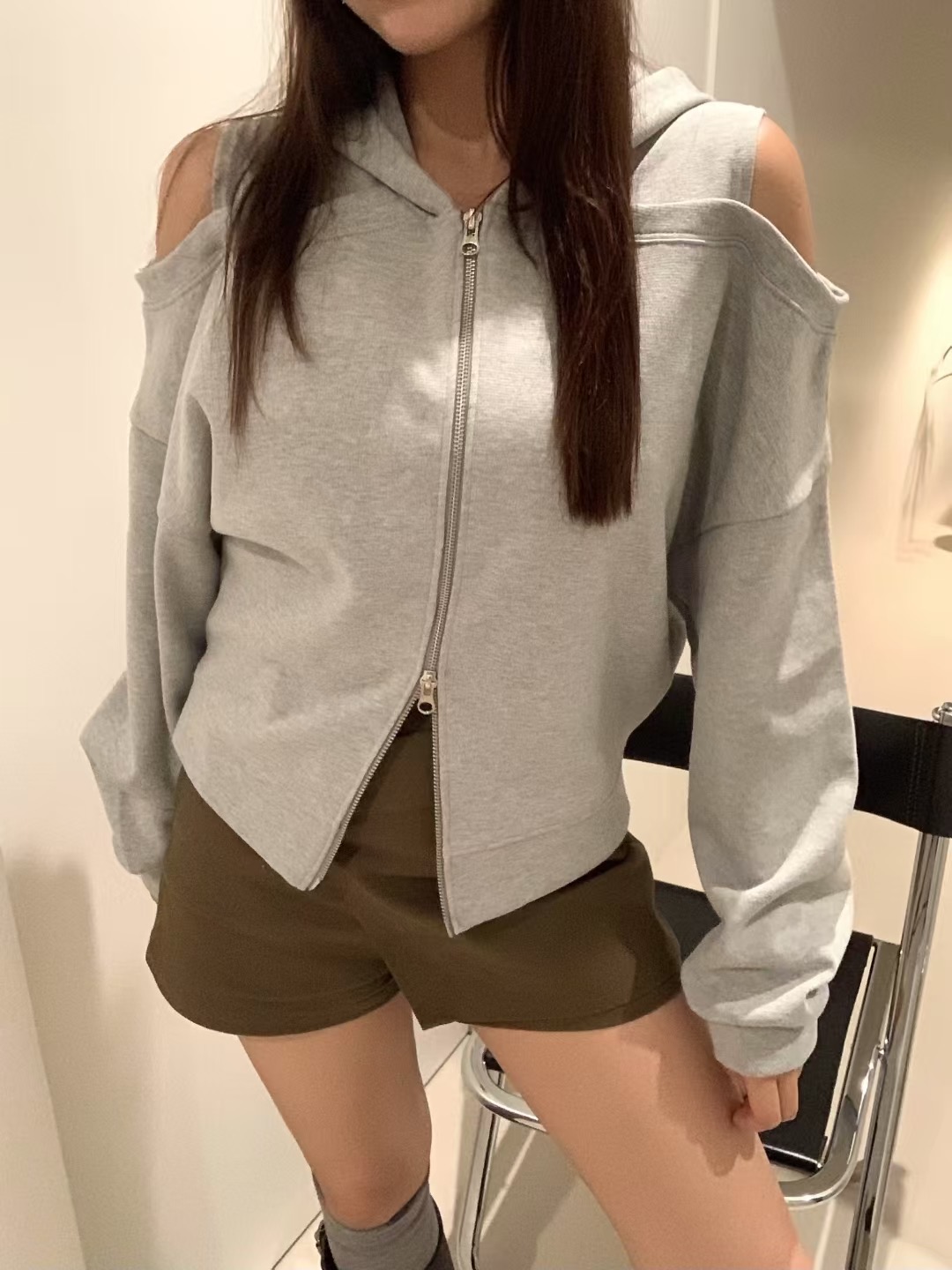 BLACK LINE韓國直郵㊣女裝新品休閑人氣職業推薦熱賣時尚夾克BLACK LINE夾克