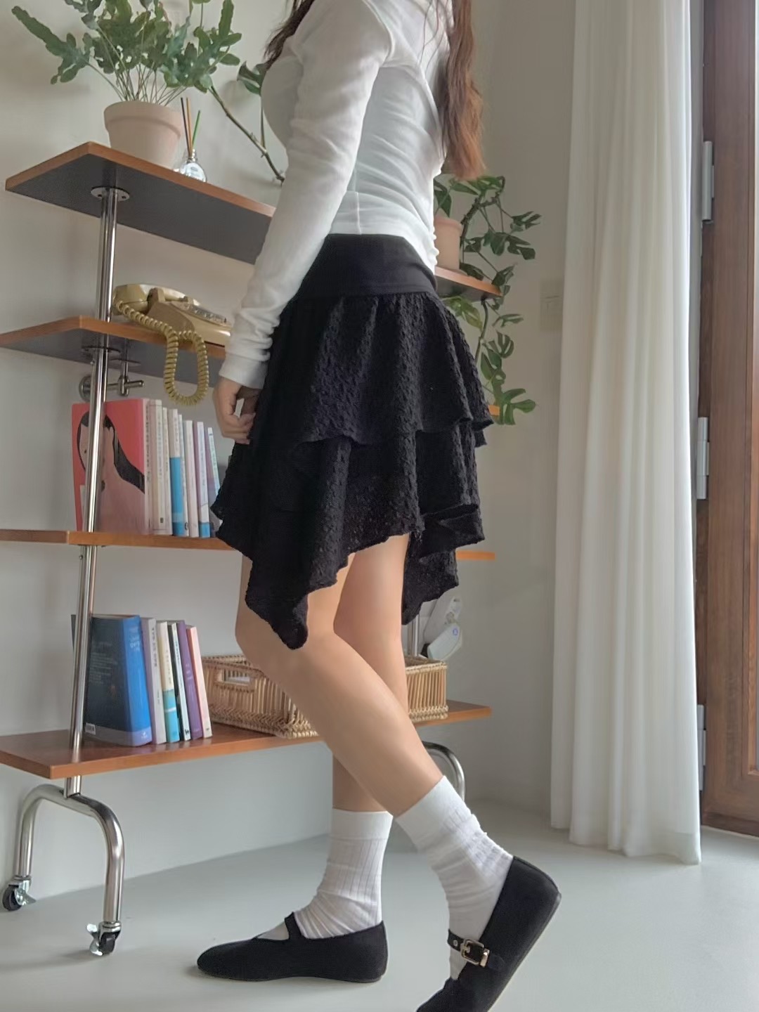 BLACK LINE東大門㊣實拍女裝新款真品人氣推薦半身裙中短裙BLACK LINE半身裙/中短裙