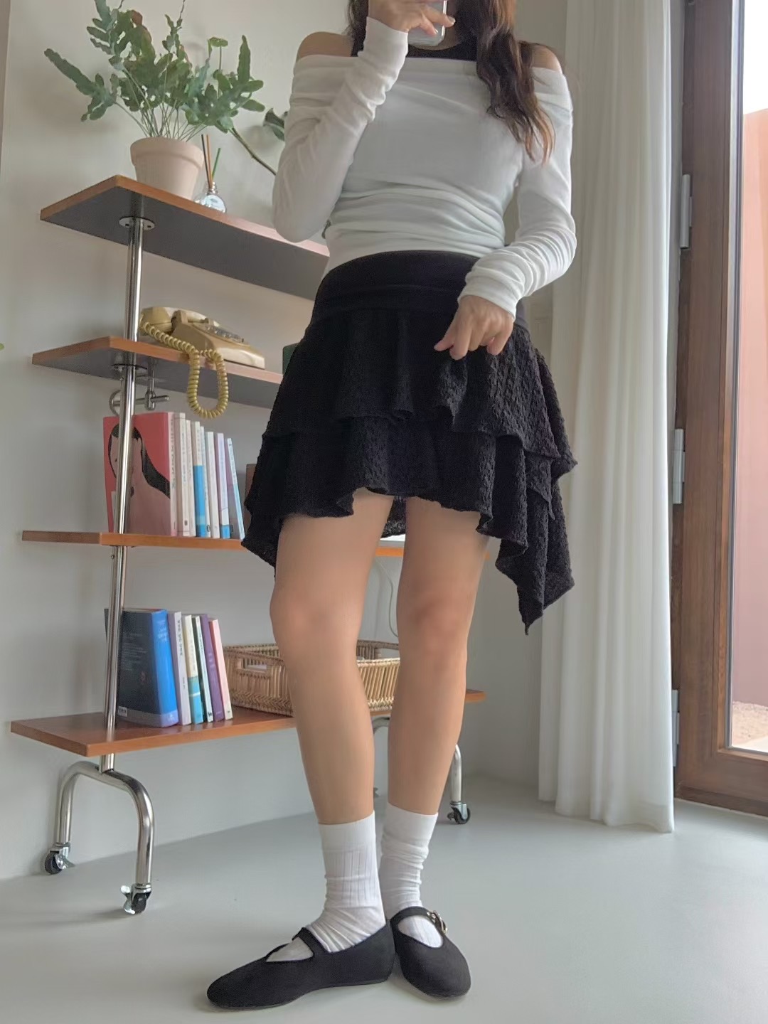 BLACK LINE東大門㊣實拍女裝新款真品人氣推薦半身裙中短裙BLACK LINE半身裙/中短裙圖色2
