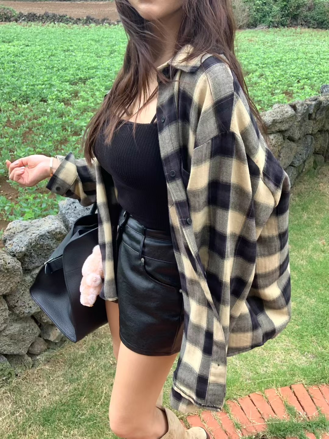 BLACK LINE韓國代購㊣女裝新品推薦熱賣時尚人氣襯衫蕾絲衫BLACK LINE襯衫/蕾絲衫圖色3