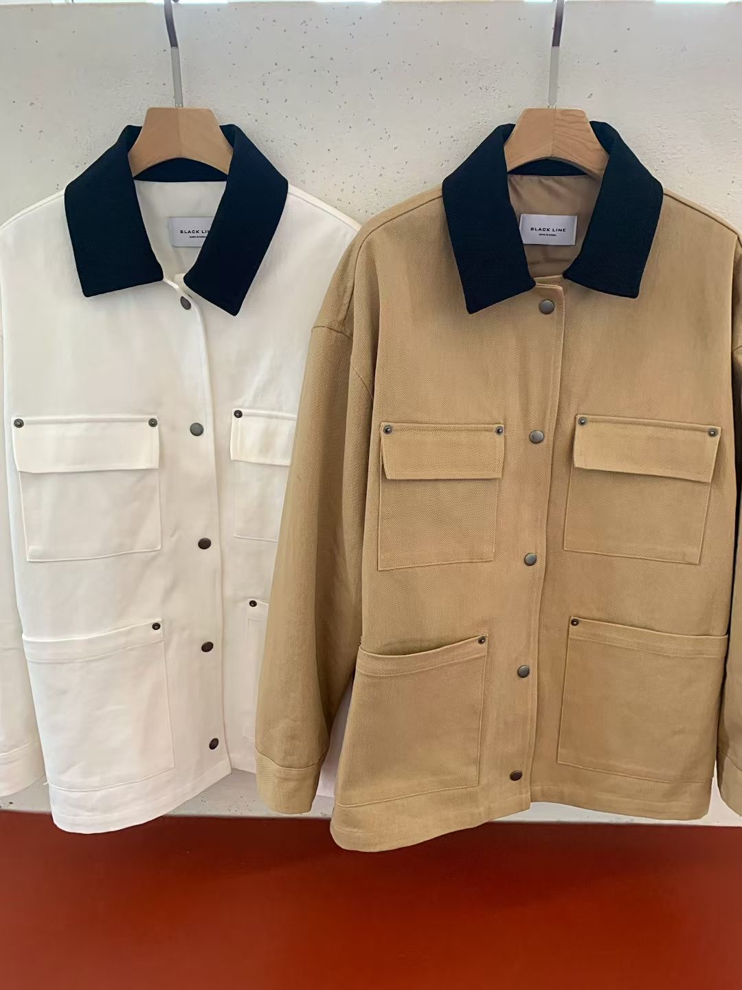 BLACK LINE東大門㊣實拍女裝新品熱賣推薦職業25秋冬真品夾克BLACK LINE夾克
