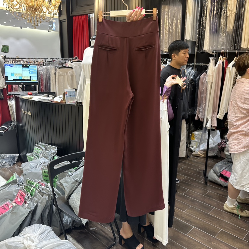 HERISH-HAUTE韓國代購㊣女裝新款真品人氣25秋冬時尚休閑褲HERISH-HAUTE休閑褲