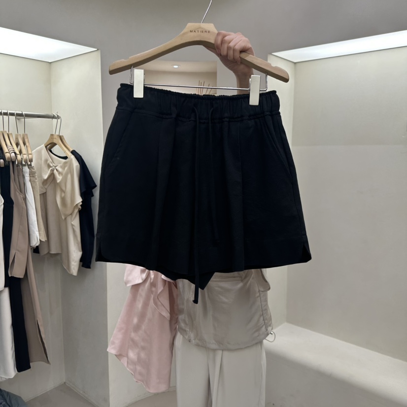 MATIERE東大門㊣實拍女士新品真品休閑職業25秋冬人氣短褲貝雷MATIERE短褲圖色3