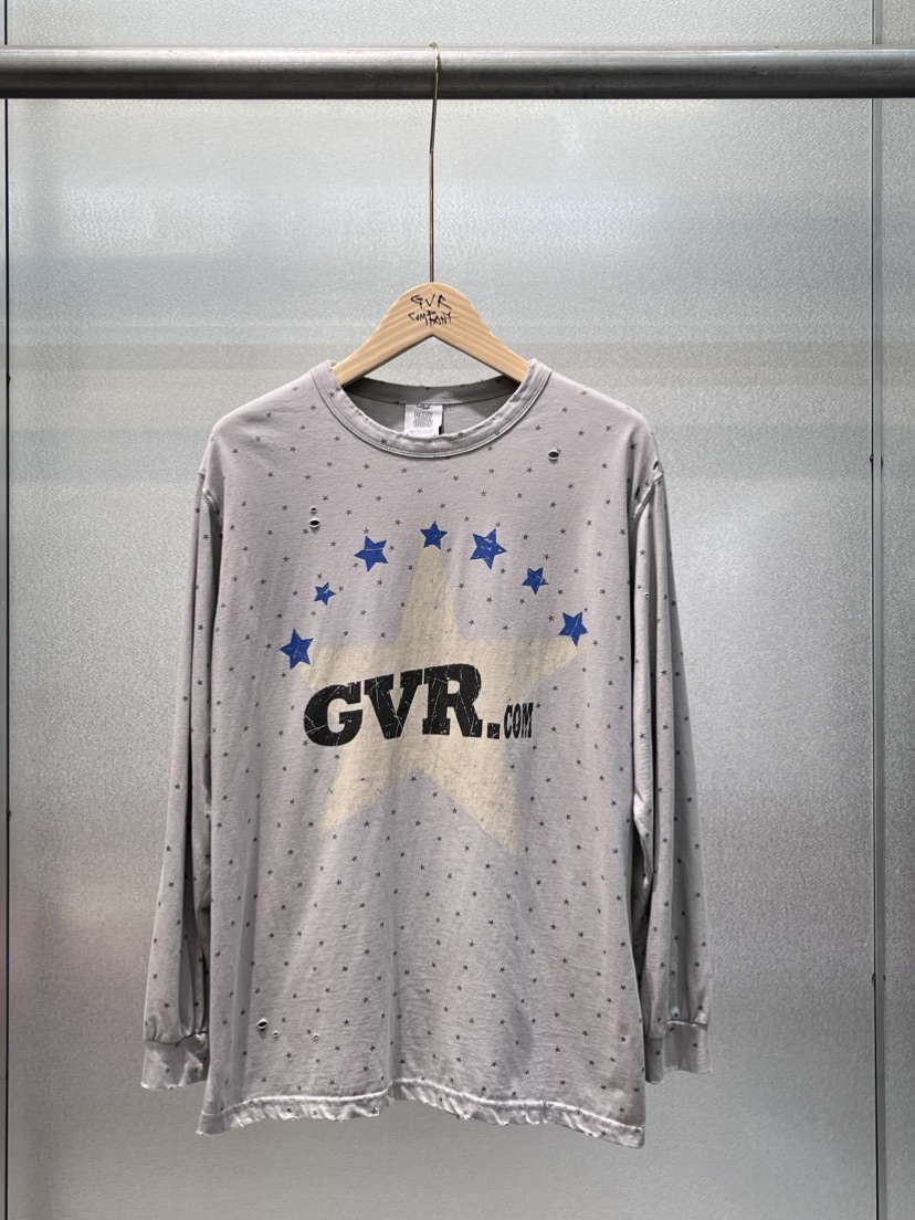 GVR COMPANY東大門㊣代購女士新款25秋冬時尚休閑推薦長袖T恤GVR-COMPANY長袖T恤圖色2