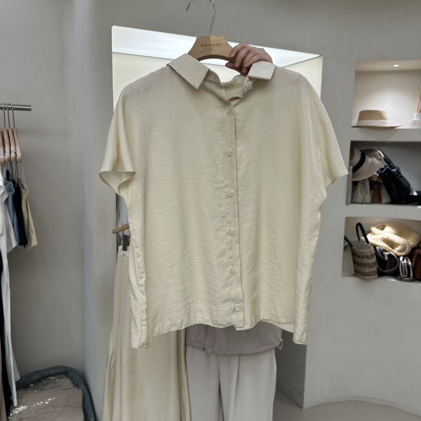 MATIERE韓國代購㊣女裝新品真品推薦人氣熱賣25秋冬襯衫蕾絲衫MATIERE襯衫/蕾絲衫