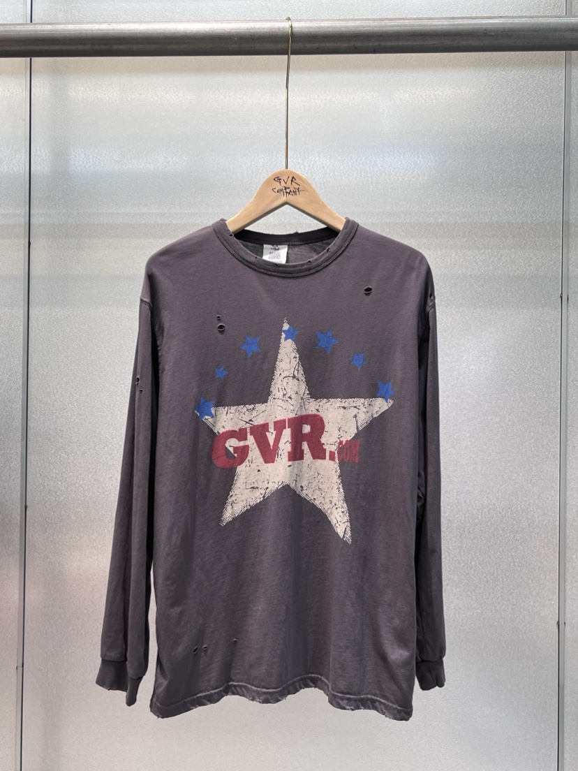 GVR COMPANY東大門㊣實拍女裝新款25秋冬休閑時尚熱賣長袖T恤GVR-COMPANY長袖T恤圖色3
