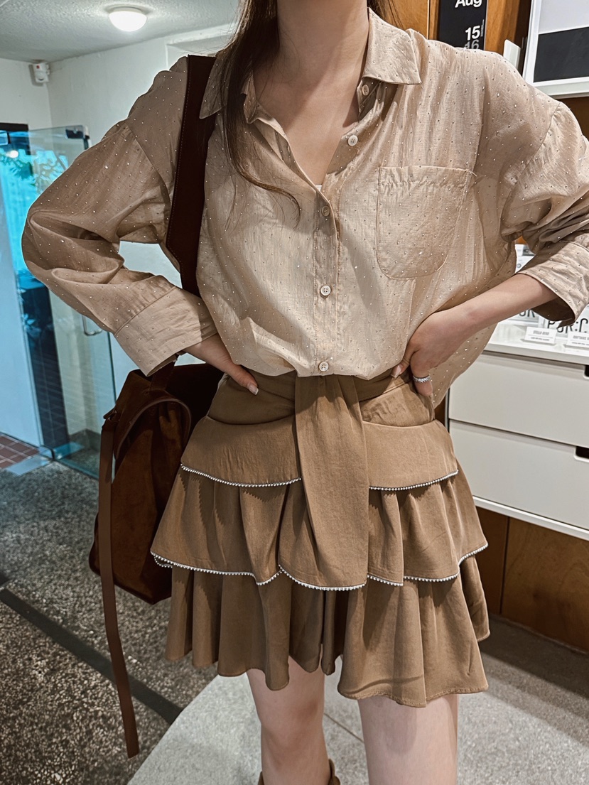 81 MARKET-L東大門㊣代購女士新款時尚推薦人氣25秋冬短裙81 MARKET-L短裙