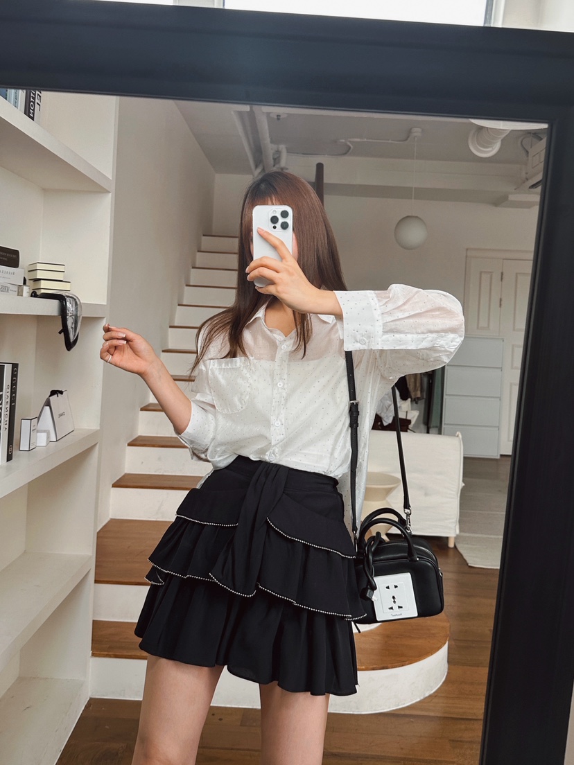 81 MARKET-L東大門㊣代購女士新款時尚推薦人氣25秋冬短裙81 MARKET-L短裙