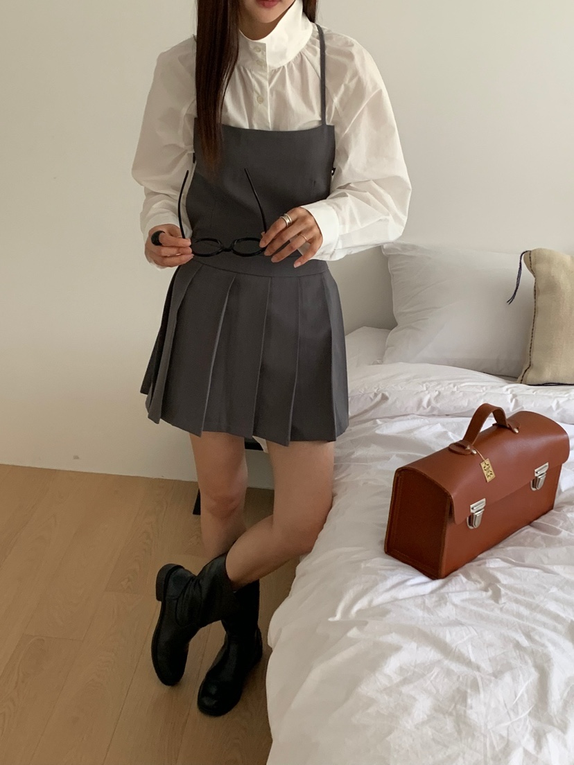 RIVER RAIN韓國直郵㊣女士新品真品25秋冬職業時尚熱賣連衣裙RIVER RAIN連衣裙