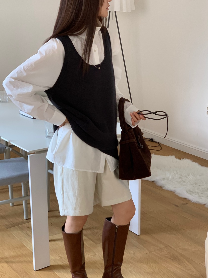 RIVER RAIN韓國代購㊣女裝新款休閑職業真品25秋冬吊帶背心RIVER RAIN吊帶/背心