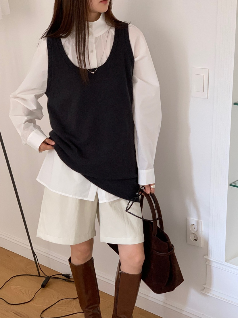 RIVER RAIN韓國代購㊣女裝新款休閑職業真品25秋冬吊帶背心RIVER RAIN吊帶/背心