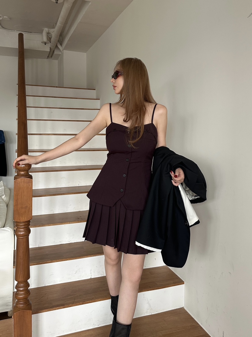 81 MARKET-L東大門㊣代購女裝新品人氣休閑推薦職業連衣裙81 MARKET-L連衣裙