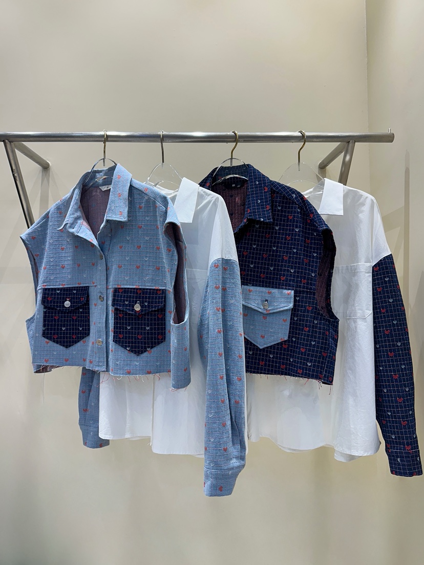 81 MARKET-L韓國代購㊣女士新品休閑25秋冬人氣襯衫蕾絲衫81 MARKET-L襯衫/蕾絲衫