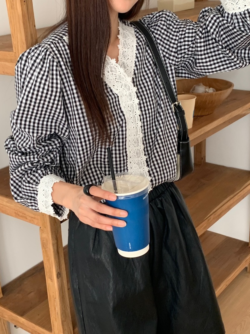 RIVER RAIN東大門㊣實拍女士新品時尚休閑熱賣職業襯衫蕾絲衫RIVER RAIN襯衫/蕾絲衫