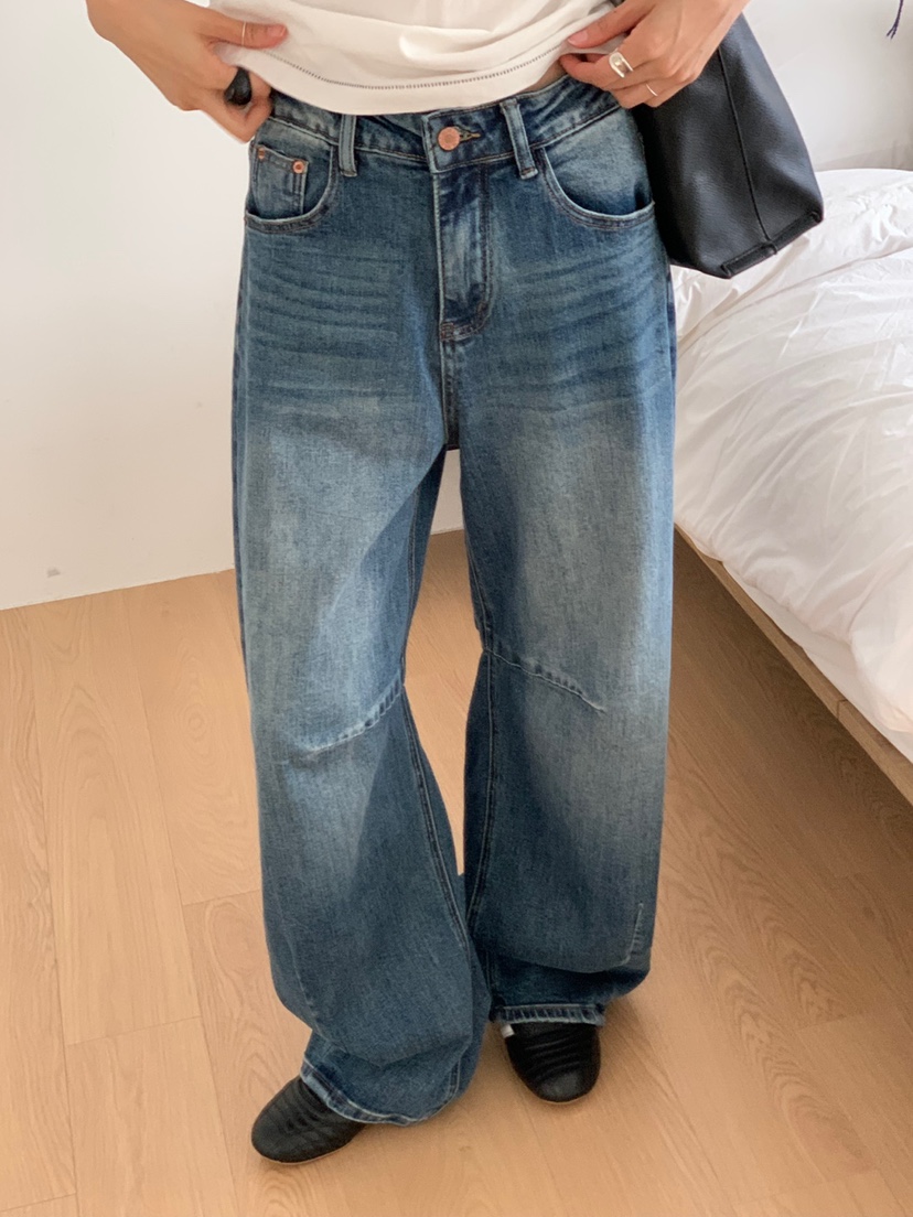 RIVER RAIN東大門㊣實拍女裝新品時尚熱賣休閑推薦人氣牛仔褲RIVER RAIN牛仔褲