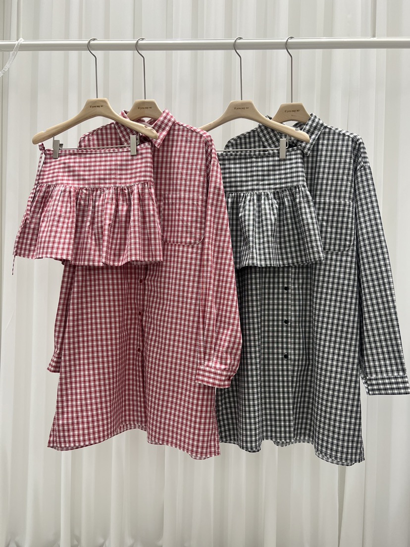 IF YOU SAY SO東大門㊣實拍女士新品25秋冬時尚套裝兩件套IF YOU SAY SO套裝