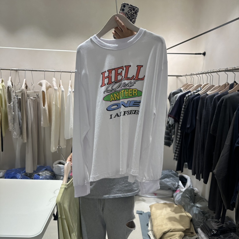 CREME BRULEE韓國直郵㊣女裝新品25秋冬時尚休閑人氣長袖T恤CREME BRULEE/DH長袖T恤