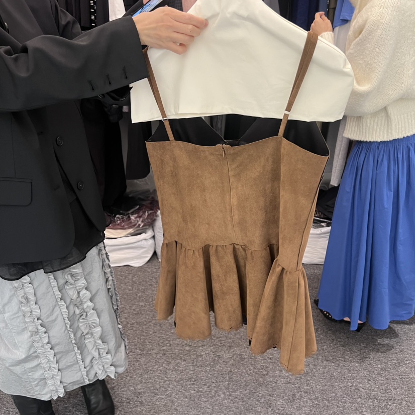 SALONDEMAG東大門㊣實拍女裝新品25秋冬推薦吊帶背心不含內搭SALONDEMAG吊帶/背心