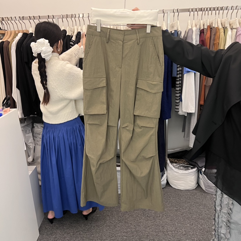 SALONDEMAG東大門㊣代購女裝新款時尚人氣推薦職業休閑褲口袋SALONDEMAG休閑褲圖色2