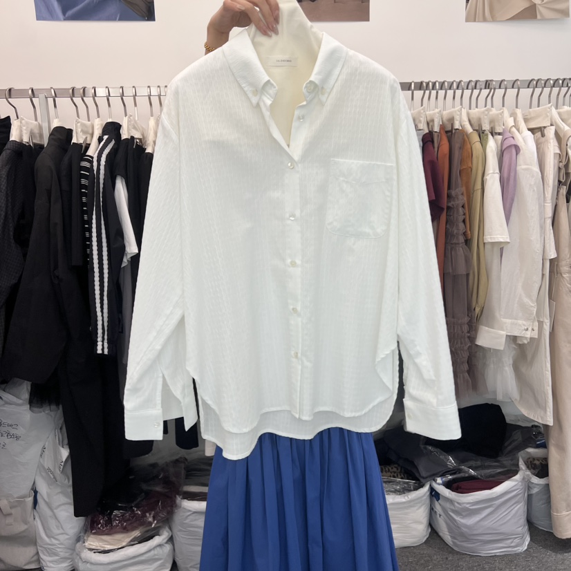 SALONDEMAG東大門㊣代購女裝新款推薦職業襯衫蕾絲衫不含內搭SALONDEMAG襯衫/蕾絲衫圖色3